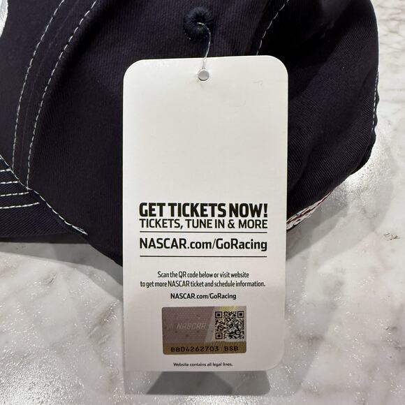 Team Penske Hat Cap Snap Back One Size Navy White NASCAR Racing‎ Brad Keselowski - Picture 4 of 11